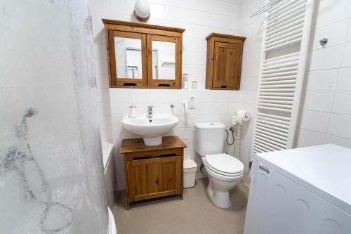 Koupelna v ubytování Apartmán Harrachov 608