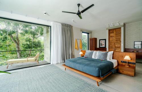 Ένα ή περισσότερα κρεβάτια σε δωμάτιο στο Villa Alba - Ahangama