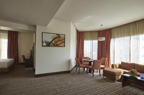 Un lugar para sentarse en Safir Hotel Doha