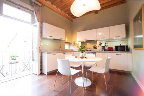 Kjøkken eller kjøkkenkrok på Casa della Luce Luxury
