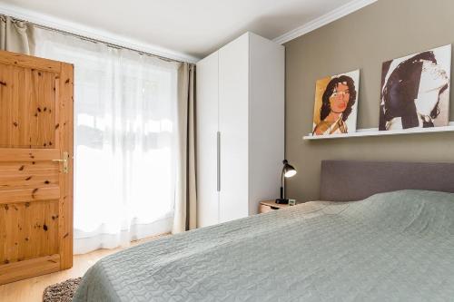 stadtRaum-berlin apartmentsにあるベッド