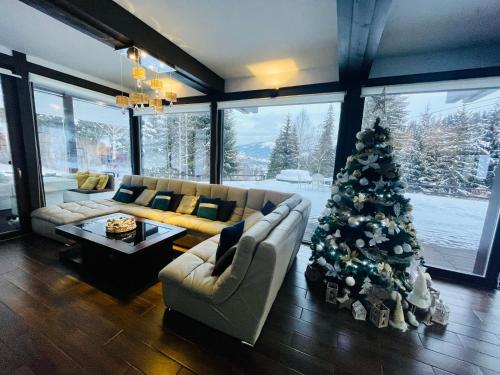 Alpine Loungeにあるシーティングエリア