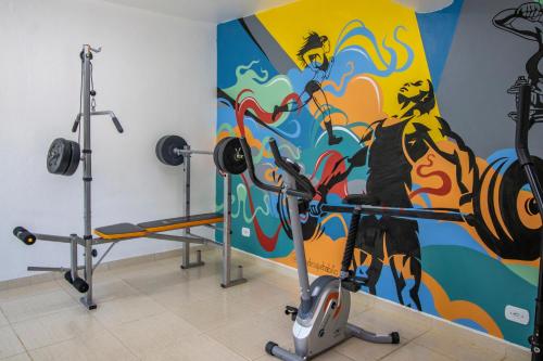 Academia e/ou comodidades em Green Village Hotel