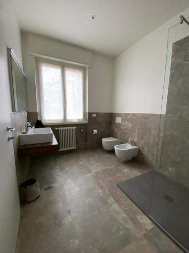 Koupelna v ubytování FORESTERIA DANSI