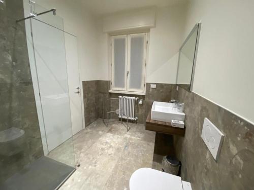 Koupelna v ubytování FORESTERIA DANSI