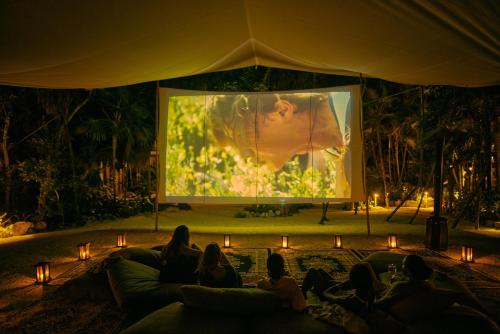 Κήπος έξω από το Our Habitas Tulum - Adults Only