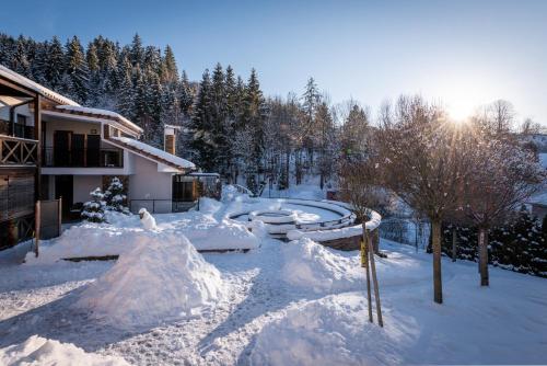 Obiekt Villa Helia zimą