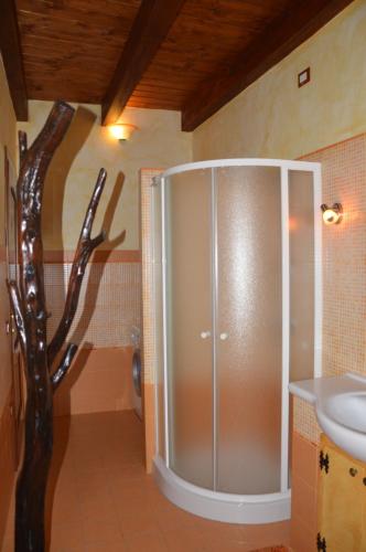 A bathroom at Casa Nicola