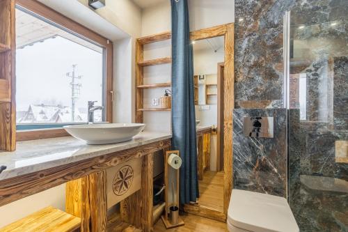 Kúpeľňa v ubytovaní Wierch Głodowski 25B by Homeprime