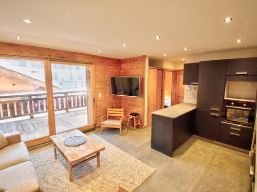 Кът за сядане в Appartement Morzine, 3 pièces, 4 personnes - FR-1-524-106