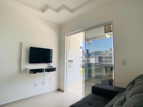 TV a/nebo společenská místnost v ubytování Maravilhoso apartamento 100m Mar - MB04G