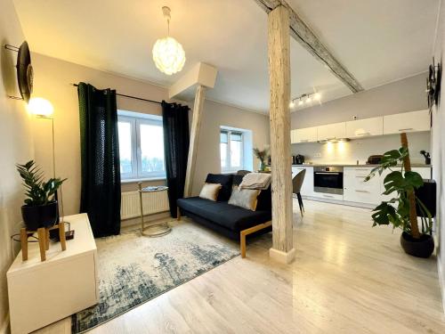 Posteľ alebo postele v izbe v ubytovaní Apartament Helena
