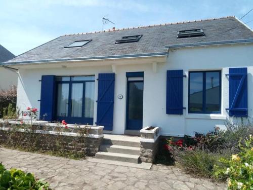 Maison avec vue mer à Port Manec'h, GR 34 à pied