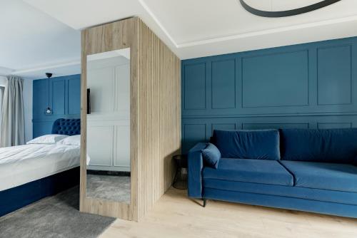 Postel nebo postele na pokoji v ubytování Aparthotel Nest Inn Meteor