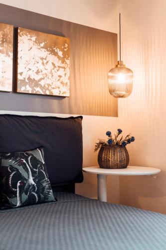 Posezení v ubytování Stay at Smilla - Boutique Apartments mit Küche - Parken - Klima - Netflix - Waschmaschine