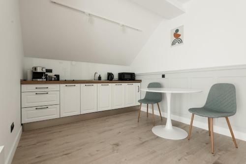 Kuchyň nebo kuchyňský kout v ubytování Aparthotel Nest Inn Meteor