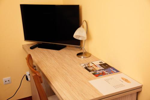 Pension Dvořákにあるテレビまたはエンターテインメントセンター