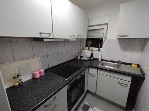Una cocina o cocineta en Apartman Raj