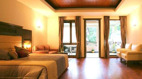 Posezení v ubytování Vikram Vintage Inn