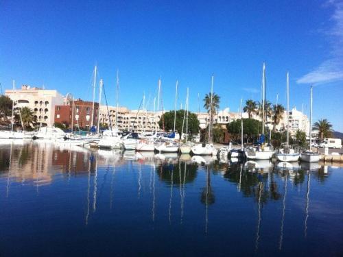 Photo de la galerie de l'établissement Hyères : Appart 4 pers marina climatisé avec garage - FR-1-335-162, à Hyères