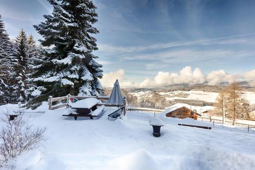 Gîte Le Jorat - Appartement A v zimě