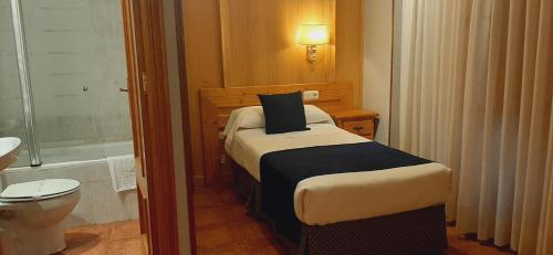 Koupelna v ubytování Hotel Real De Toledo