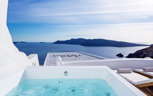 Luxury Santorini Villa Aegean Magic Villa 1 Bedroom Plunge Pool Sea Views