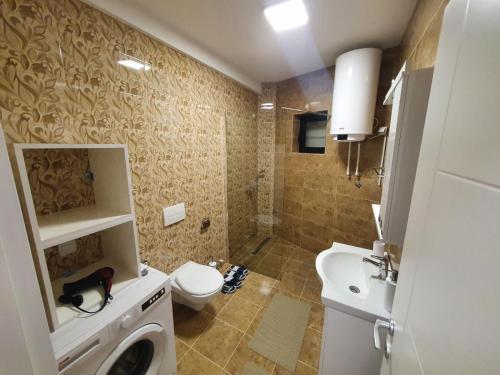 Koupelna v ubytování Apartman Paradiso