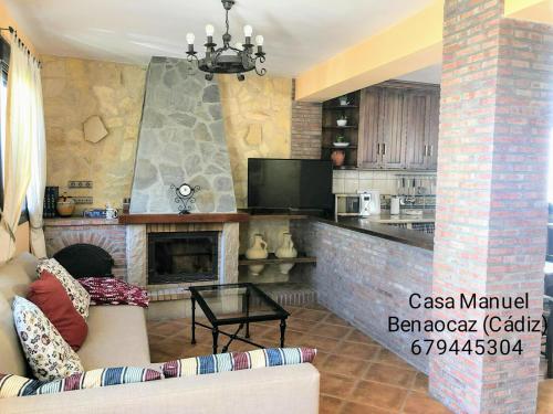 Η κουζίνα ή μικρή κουζίνα στο Casa Manuel