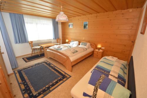 Postel nebo postele na pokoji v ubytování Haus Rudigier by Châtel Reizen