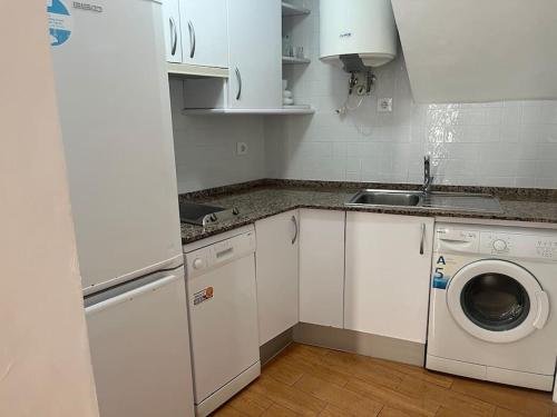 Kuchyňa alebo kuchynka v ubytovaní Apartamento Veracruz