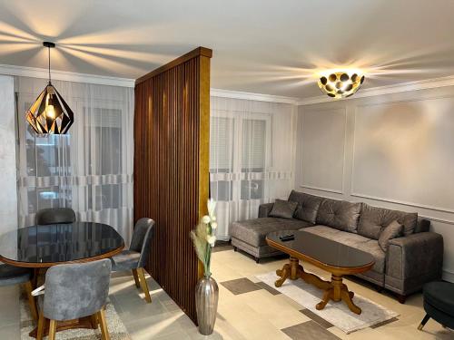 Posezení v ubytování Stepa