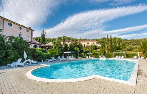 Awesome apartment in Riparbella with Outdoor swimming pool, Sauna and 1 Bedrooms