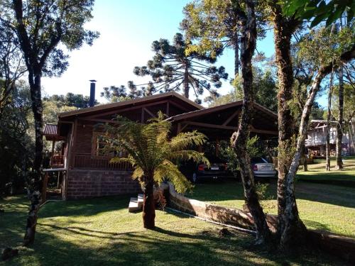 Κήπος έξω από το CABANA ROMANCE - RECANTO DA NATUREZA