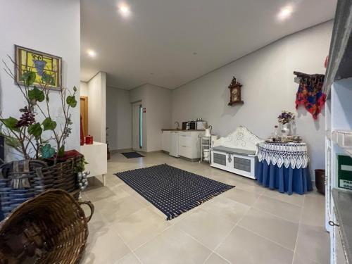Η κουζίνα ή μικρή κουζίνα στο Casa de Campo Sonhos D'ouro
