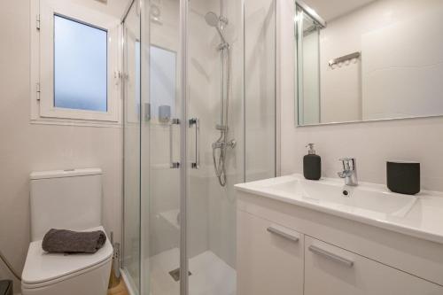 Kúpeľňa v ubytovaní Self check-in! Apartment in the heart of Málaga!