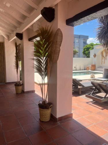 El plano del piso de LA CORBA Casa de Playa