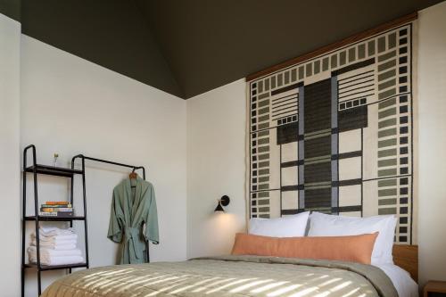 Katil atau katil-katil dalam bilik di Hotel Marina Riviera