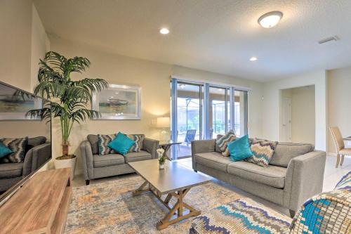 New Upscale 8BR Kissimmee Retreat with Private Pool, Spa & Resort Amenities - 7 Mi to Disney! photo 12