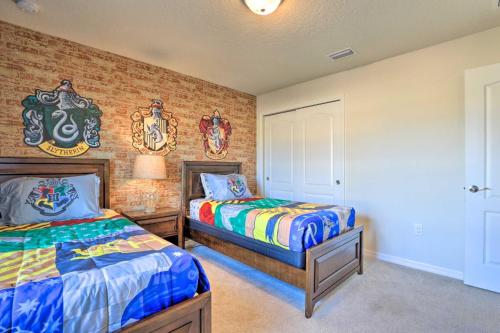 New Upscale 8BR Kissimmee Retreat with Private Pool, Spa & Resort Amenities - 7 Mi to Disney! photo 35