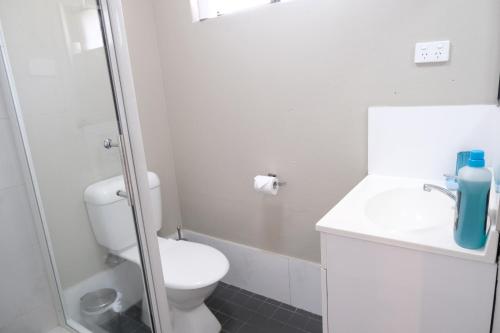 Un baño de Sapphire Palms Motel