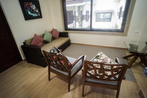 Posezení v ubytování Tagaytay Foothills Cherimoya Farm Staycation