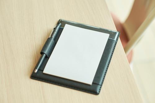 a black mirror sitting on top of a table at Sotetsu Fresa Inn Kyoto-Hachijoguchi in Kyoto