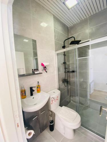 ห้องน้ำของ Bodrum Sade Pension