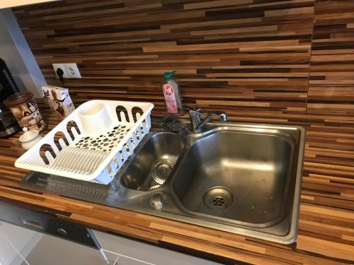 Dapur atau dapur kecil di KASSEL @ YSENBURGSTRASSE