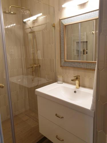Koupelna v ubytování Apartman guru 1