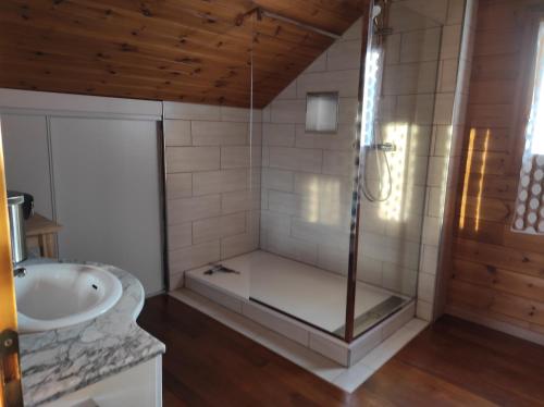 Kúpeľňa v ubytovaní CHALET COUP DE COEUR MAGNIFIQUE MASSIF VOSGES ALSACE