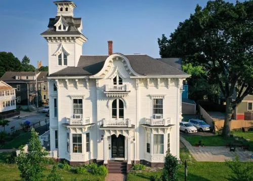 The Wedding Cake House in Providence