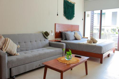 Χώρος καθιστικού στο Gama 09 Apartments