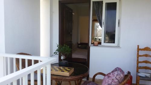 Μπαλκόνι ή βεράντα στο Eftihia Apartments 